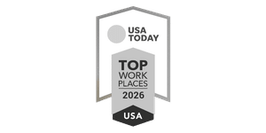 USA TODAY Top Workplaces 2026 accolade logo